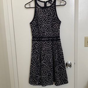 Mossimo black and white sleeveless dress